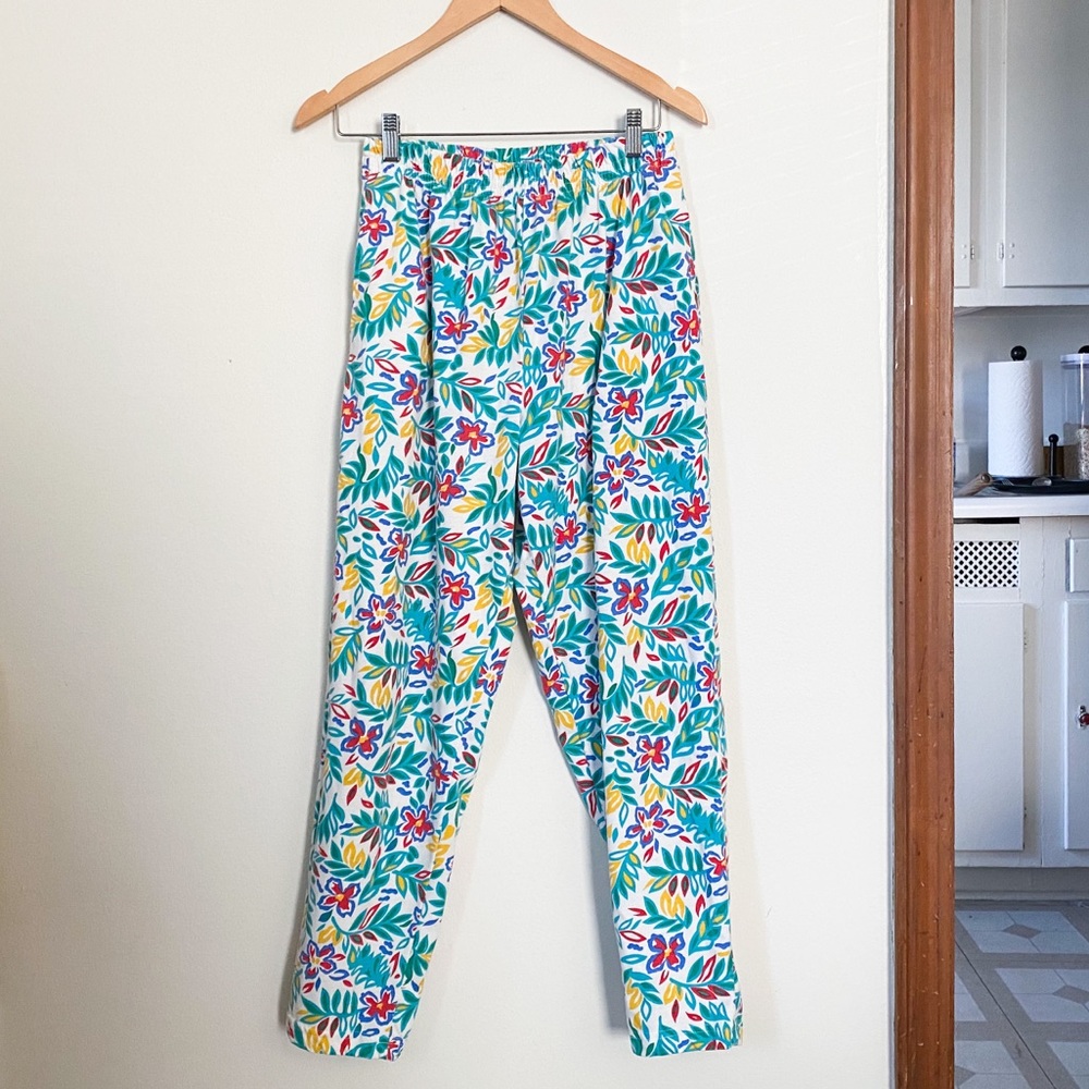 vintage floral pants